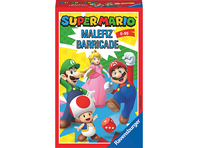 Super Mehrfarbig Würfelspiel RAVENSBURGER Mario™ Malefiz®