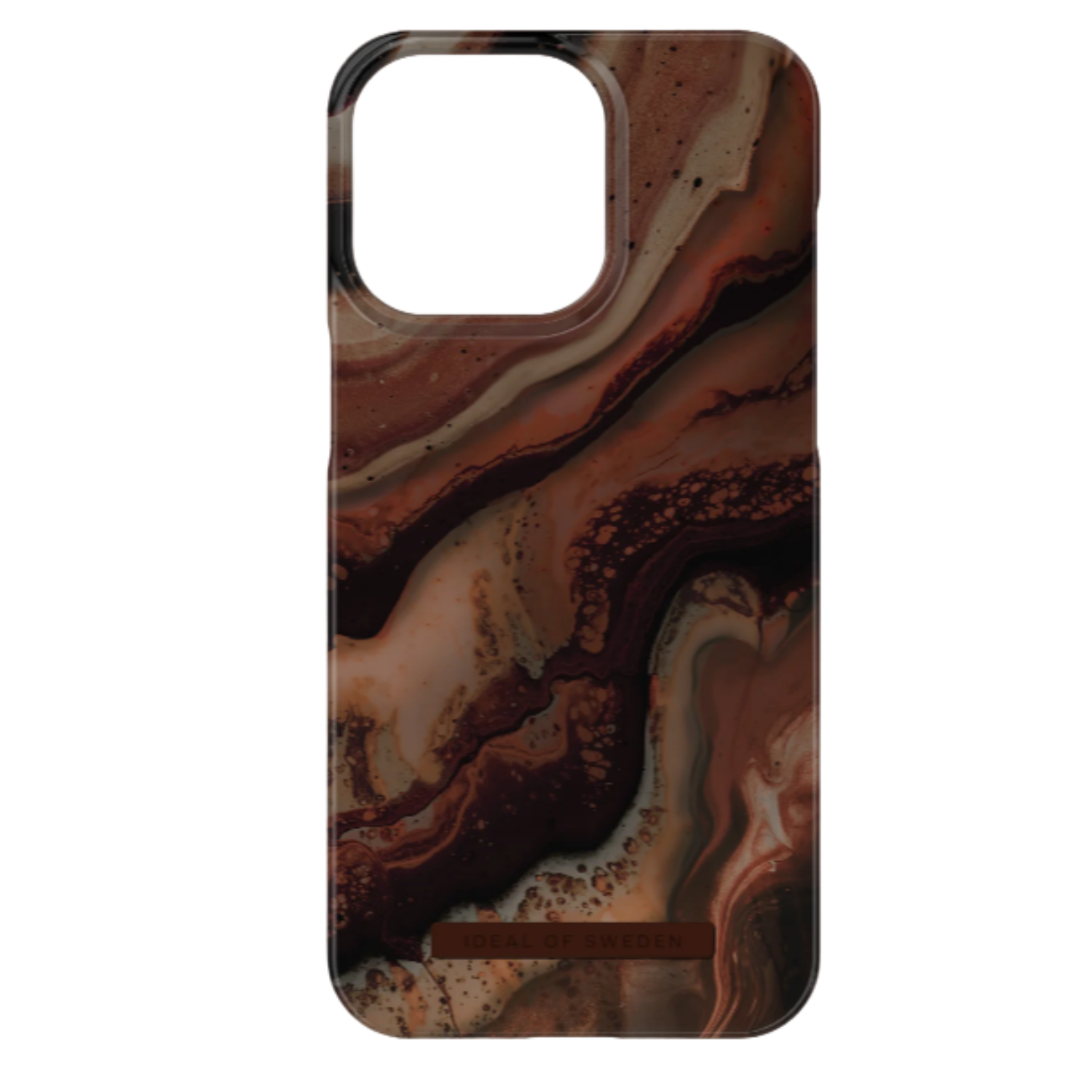 IDEAL OF SWEDEN Cover iPhone 15 Pro Max Dark Amber Marble (DS FC488-IP15PM)