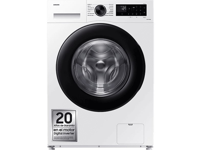 Lavadora Cecotec Bolero DressCode 8800 Inverter A 8kg 1400 rpm A inox 85 cm