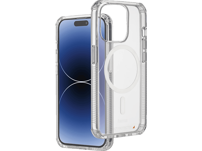 HAMA Extreme iPhone Transparent Pro, Mag-Case, 15 Apple, Backcover, Protect