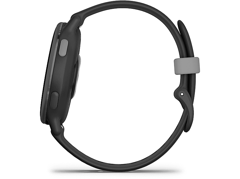 GARMIN VIVOACTIVE® 5 MUSIC Smartwatch faserverstärktes Polymer Silikon, 20mm, Schwarz/Schiefergrau