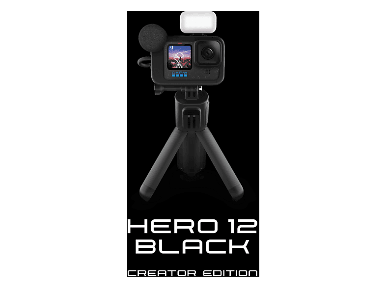 GOPRO Hero 12 Black Creator Edition Aksiyon Kamerası Siyah_5