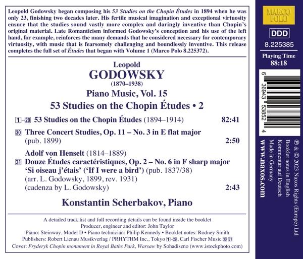 Konstantin Scherbakov - Klaviermusik Vol.15  - (CD)