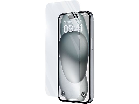 CELLULARLINE Impact Glass - Verre de protection (Convient pour le modèle: Apple iPhone 15 Plus / 15 Pro Max)