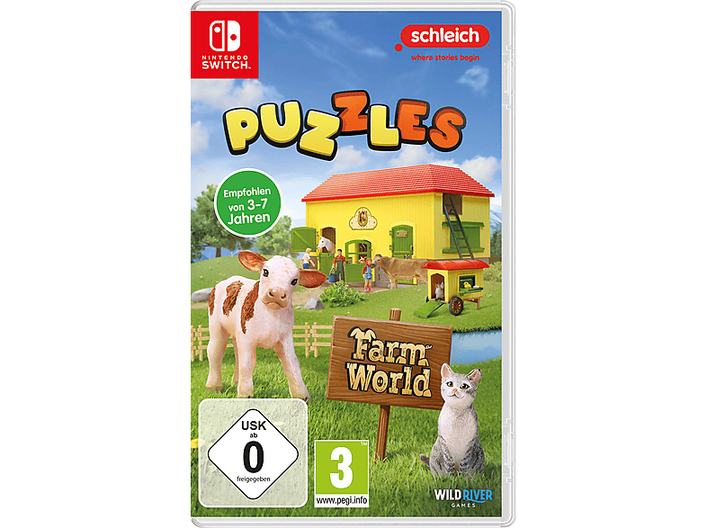 Schleich Puzzles Farm World - [Nintendo Switch]