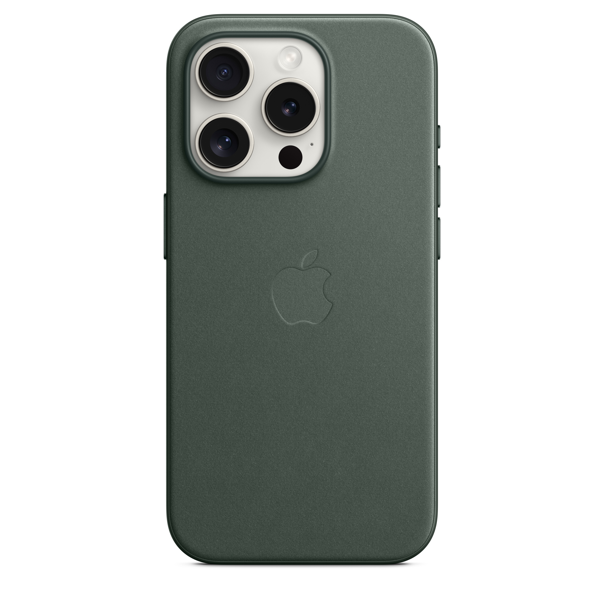 APPLE iPhone 15 Pro MagSafe Mikro Dokuma Telefon Kılıfı Kermes