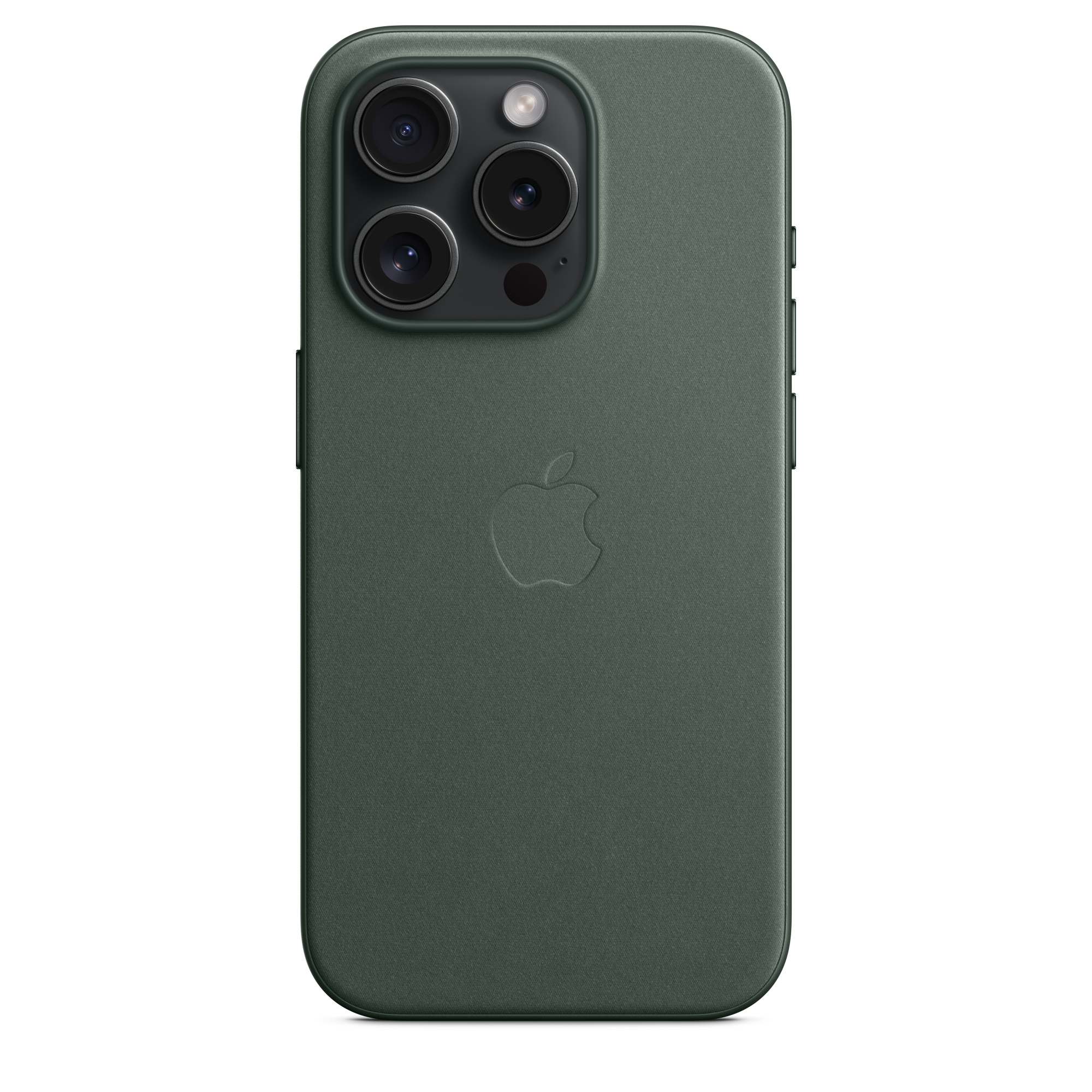 APPLE iPhone 15 Pro MagSafe Mikro Dokuma Telefon Kılıfı Kermes
