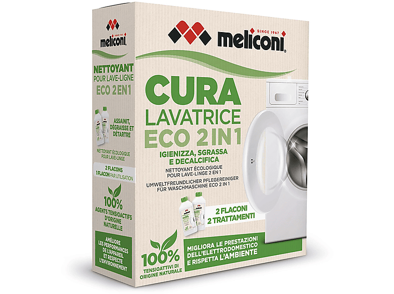 Cura Lavatrice Eco 2 in 1 - Meliconi