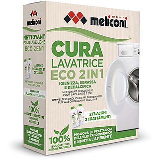 Liquido pulizia e decalcificazione per lavatrice MELICONI CURA LAVATRICE LIQ 2IN1