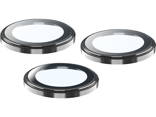 CELLULARLINE Camera Lens Ring - Bague d'objectif pour caméra (Convient pour le modèle: Apple iPhone 15 Pro / 15 Pro Max)