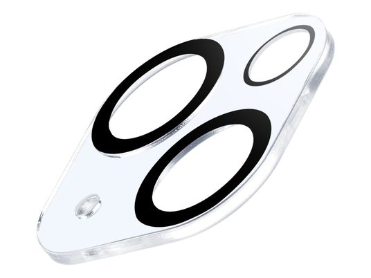 CELLULARLINE Camera Lens - Protection des caméras (Convient pour le modèle: Apple iPhone 15 / 15 Plus)