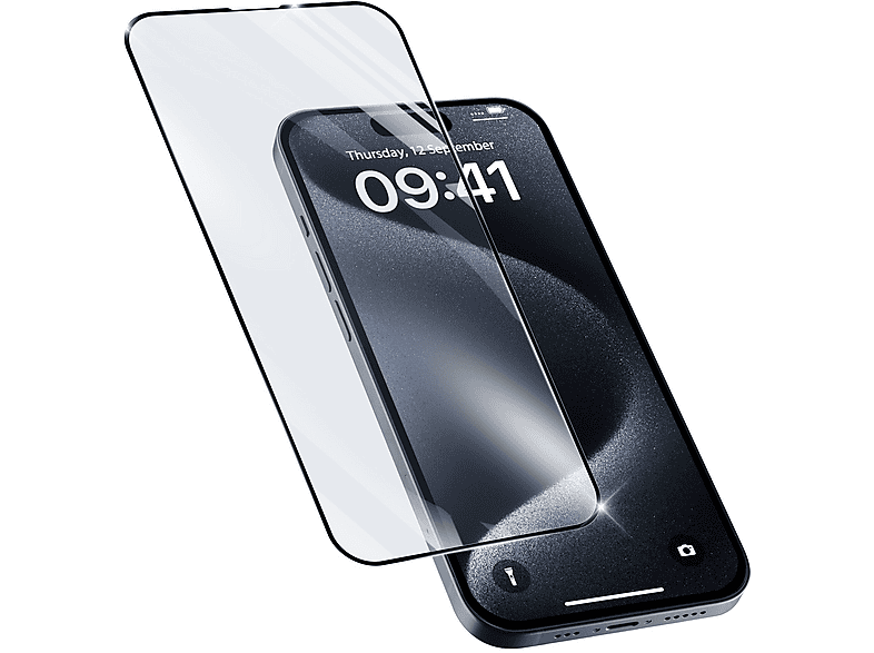 Cellular Line Impact Glass Capsule Displayschutzglas, für Apple iPhone 15 / 15 Pro — Foto 2 von 2
