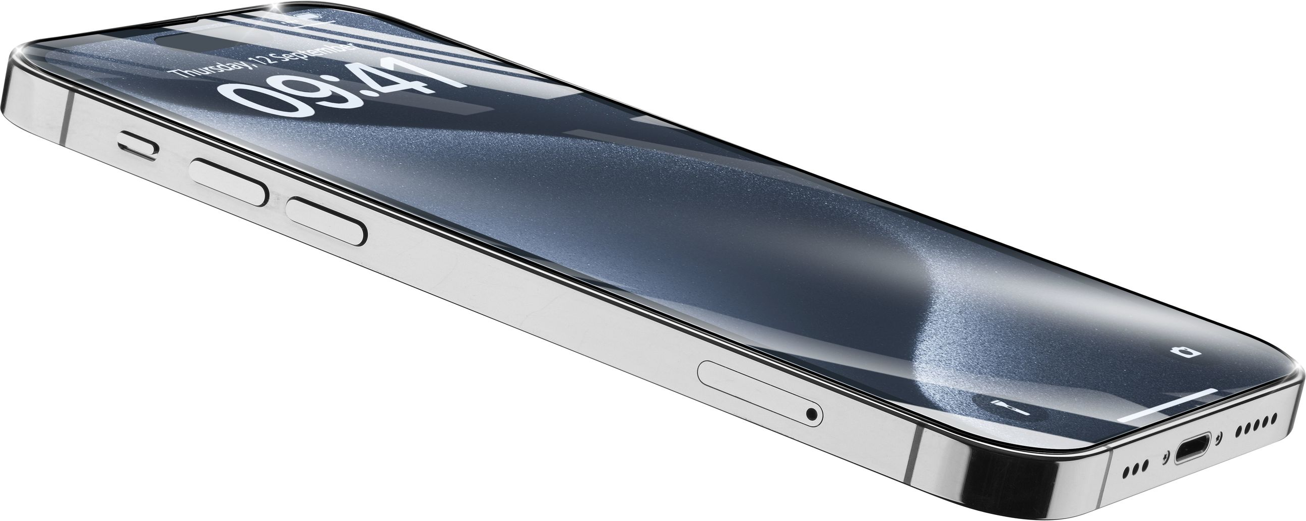 CELLULARLINE Long Life - Schutzglas (Passend für Modell: Apple iPhone 15 / 15 Pro)