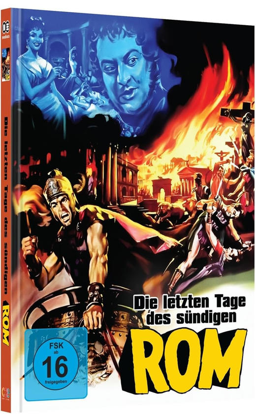 Die Letzten Tage des Cover MediaBook Rom + A 250 Sündigen DVD Blu-ray