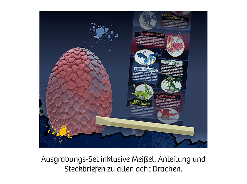 Thumbnail - KOSMOS DRACHEN-EI Spielset, Mehrfarbig
