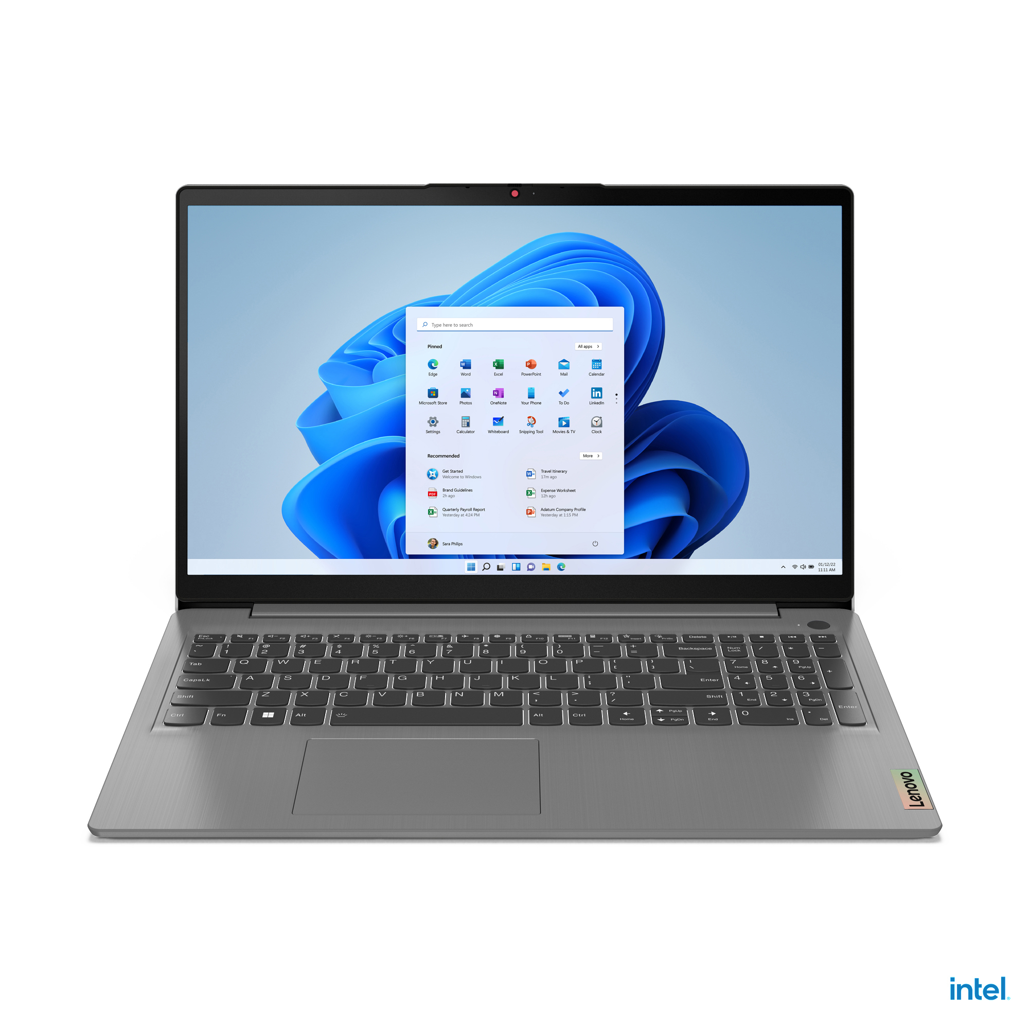 LENOVO IdeaPad 3i, Notebook, mit 15,6 Zoll Display, Intel® Core 