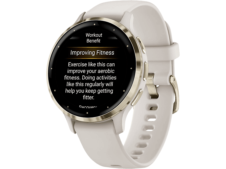 Garmin Smartwatch Venu 3s Ivory Soft Gold (010-02785-04)