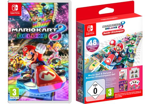 [Nintendo 8 kaufen Switch] Mario + | Mario Kart online MediaMarkt | Booster-Streckenpass-Set Deluxe Kart 8 Deluxe