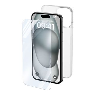 CELLULARLINE Protection Kit - Zubehörset (Passend für Modell: Apple iPhone 15 Plus)