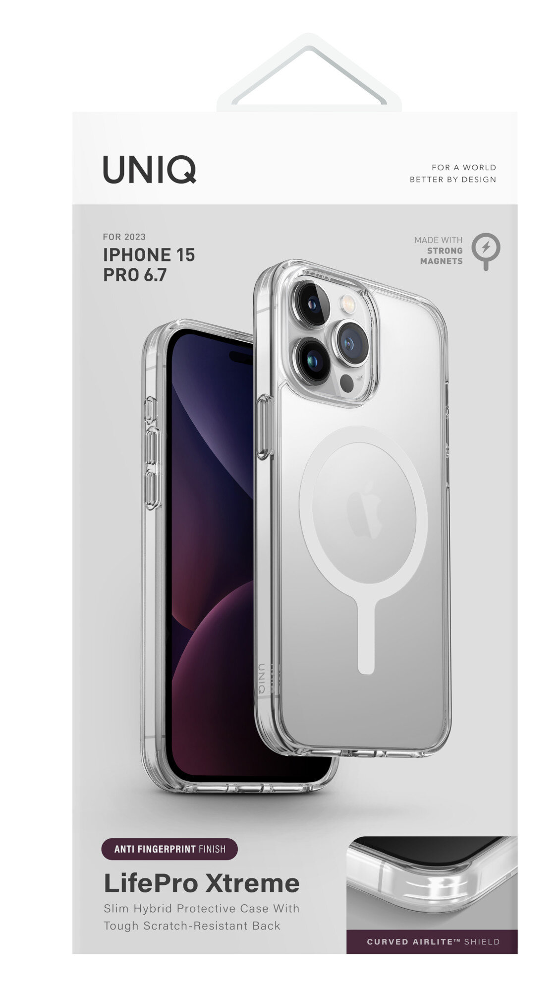 Opakowanie etui na telefon, z widocznym telefonem i etui.