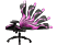 COOLER MASTER CALIBER R2 gaming szék, lila-fekete (CMI-GCR2-2019)