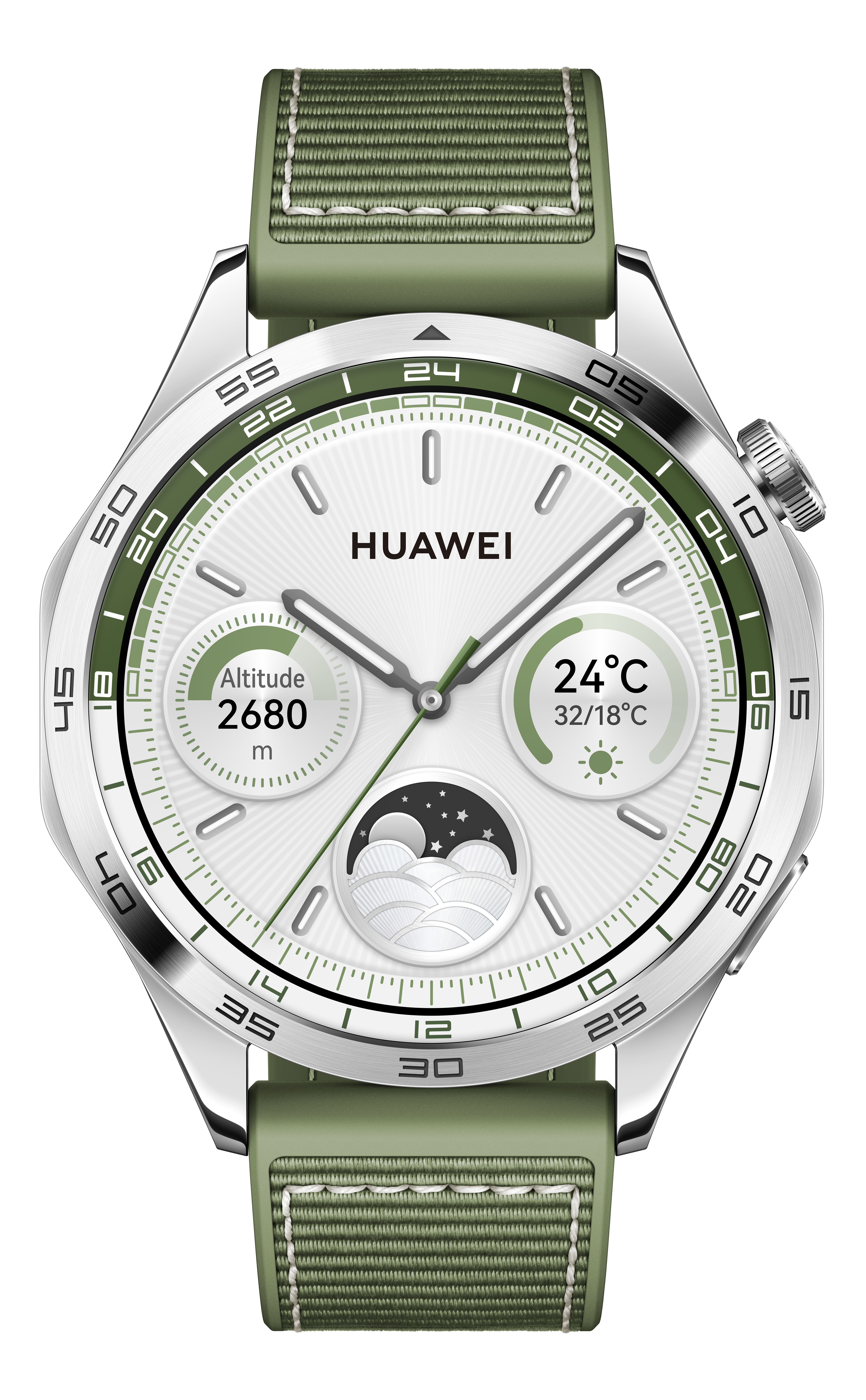 HUAWEI Watch GT 4 (46 mm) | Smartwatch (140-210 mm, Gewebtes