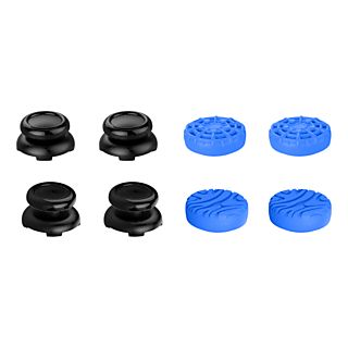 Grips - Ardistel BLACKFIRE® Precission ThumbGrips Kit 8in1, Para PS5 Portal Remote Player, Azul y negro