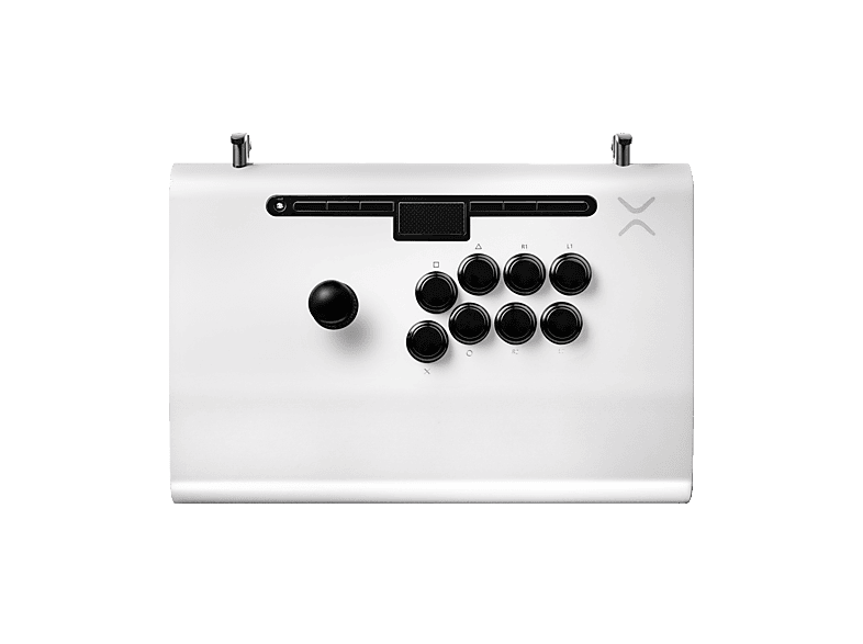 Gamepad - PDP Pro FS, Panel de mandos tipo máquina recreativa, Aluminio, Para PC, PlayStation 4 y 5, Con joystick, Blanco