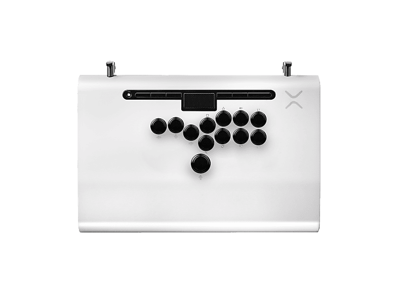 Gamepad - PDP Pro FS-12, Panel de mandos tipo máquina recreativa, Aluminio, Para PC, PlayStation 4 y 5, Blanco