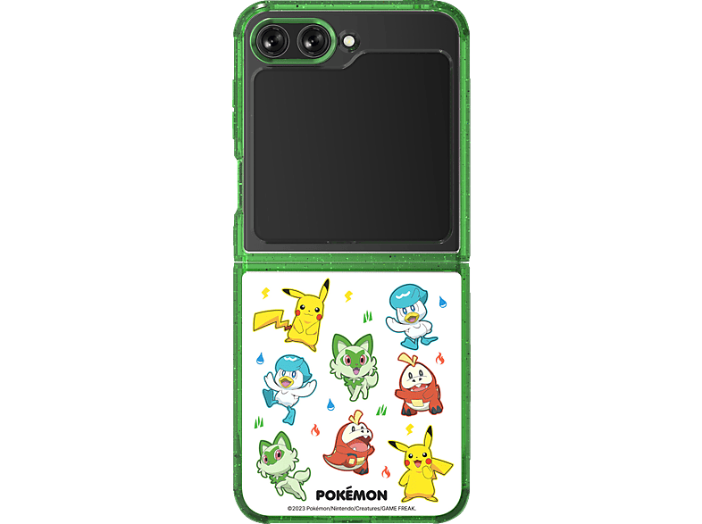 Samsung Pokémon 7th Generation Eco Friends Flip Cover Samsung Galaxy Z Flip5 Mehrfarbig Für 5135