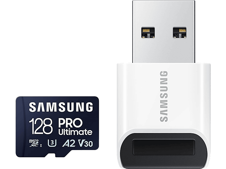 Samsung Geheugenkaart Microsd Pro Ultimate 128 Gb Met Sd-adapter (mb-my128sb/ww)