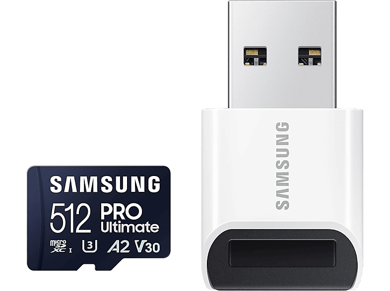 Samsung Geheugenkaart Microsd Pro Ultimate 512 Gb Met Sd-adapter (mb-my512sb/ww)