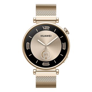 HUAWEI Watch GT 4 (41 mm) - Smartwatch (120-190 mm, Edelstahl, Gold/Gold)