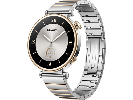 HUAWEI Watch GT 4 (41 mm) - Smartwatch (120-190 mm, Acciaio inossidabile, Oro argento)