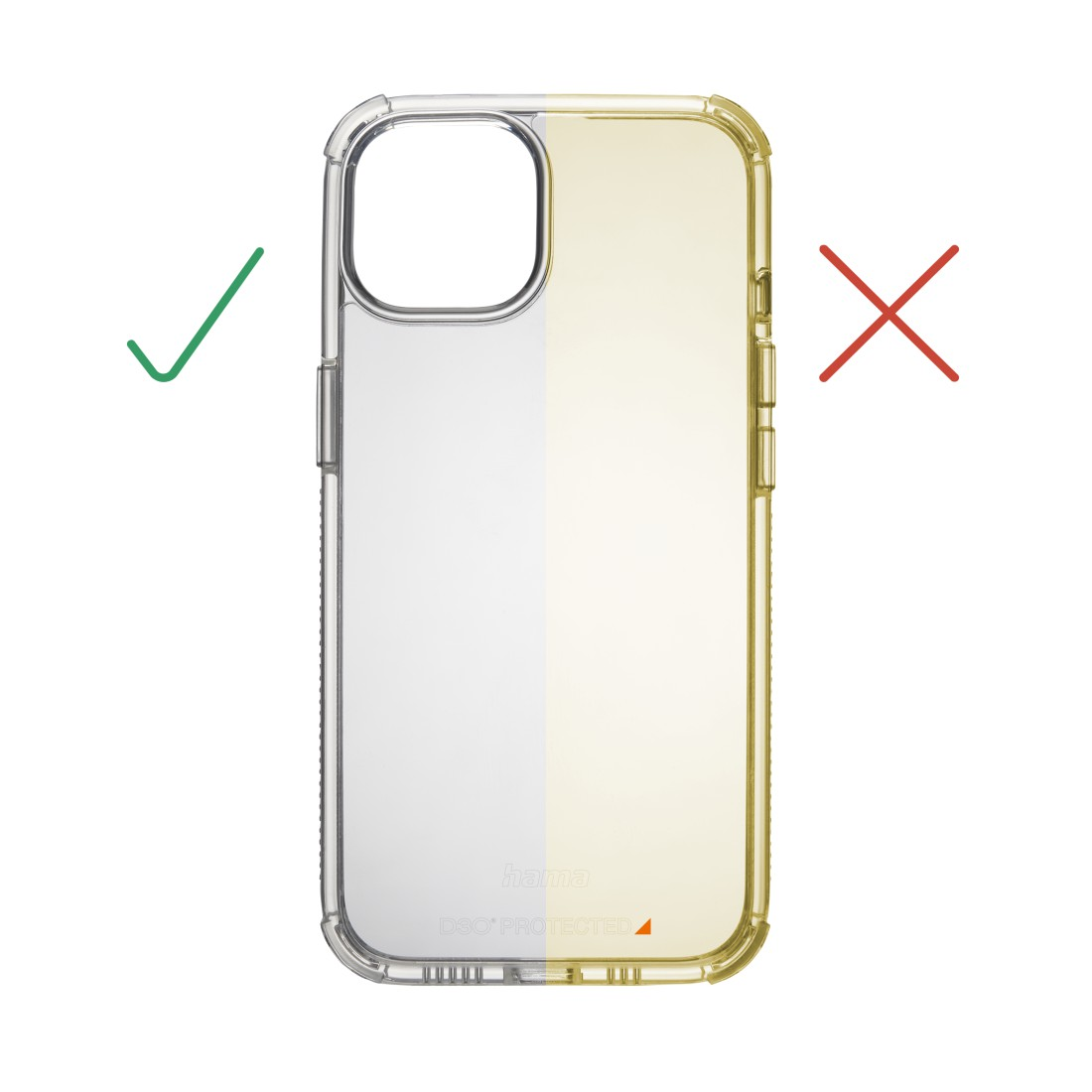 HAMA Apple, Protect, Plus, Extreme 15 Transparent Backcover, iPhone