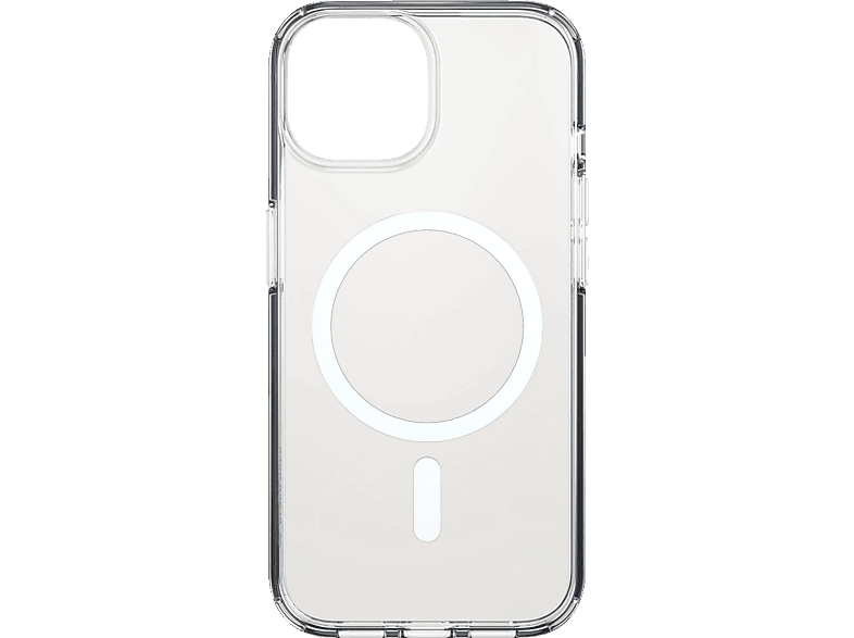 BLACK ROCK Mag Clear Case Backcover, für Apple iPhone 15, Transparent; Schutzhülle