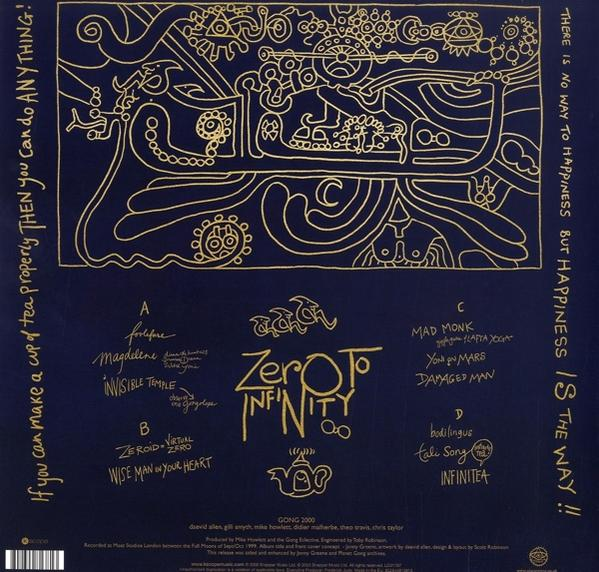 Gong - Zero To Infinity (Black Vinyl 2LP)  - (Vinyl)