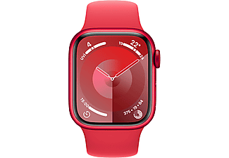 APPLE Watch Series 9 GPS + Cellular MRYE3TU/A  45 mm PRODUCT(RED) Alüminyum Kasa ve (PRODUCT)RED Spor Kordon - S/M_1