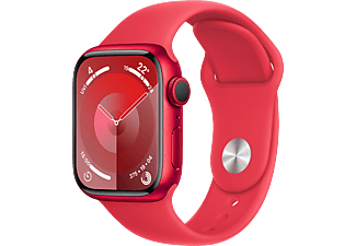 APPLE Watch Series 9 GPS + Cellular MRYE3TU/A  45 mm PRODUCT(RED) Alüminyum Kasa ve (PRODUCT)RED Spor Kordon - S/M_0