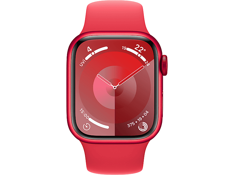 APPLE Watch Series 9 GPS + Cellular MRYG3TU/A  45 mm PRODUCT(RED) Alüminyum Kasa ve (PRODUCT)RED Spor Kordon - M/L_1