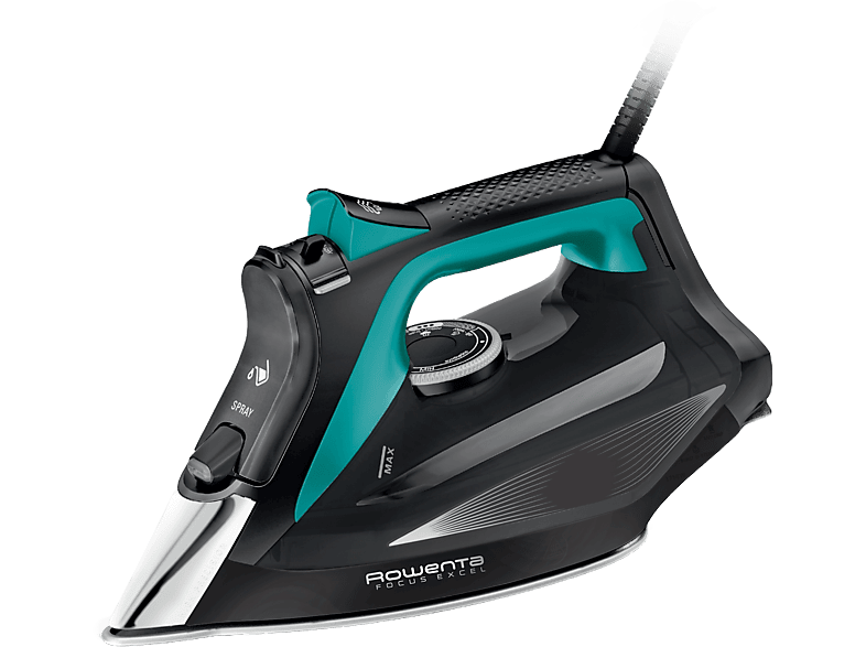 Rowenta Express Steam DW4308 Plancha a vapor Suela Microsteam 300 Láser  2500 W Azul, Blanco