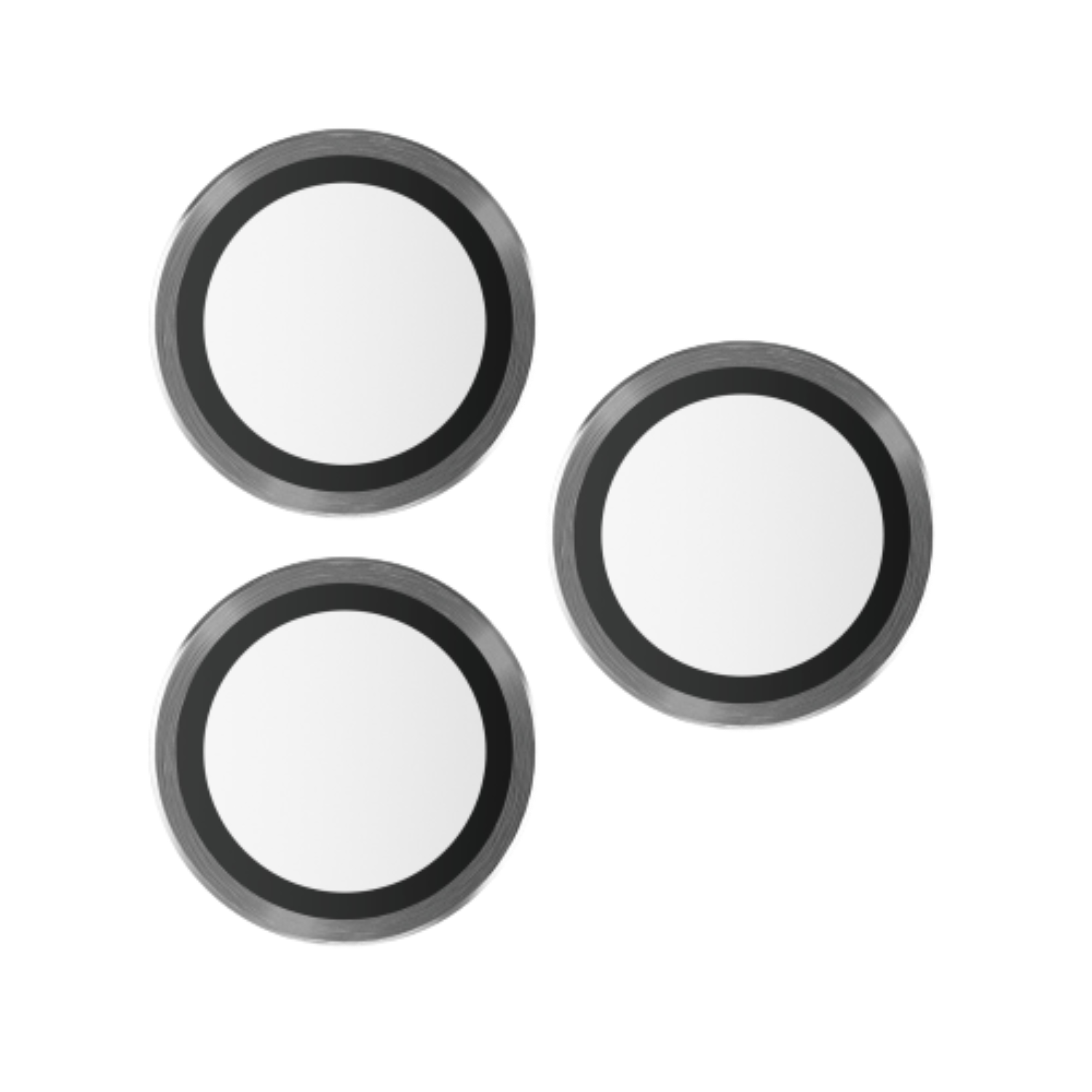 Panzerglass Hoops Camera Lens Protector Apple Iphone 15 6.1" Pro/6.7" Pro Max - Black afbeelding