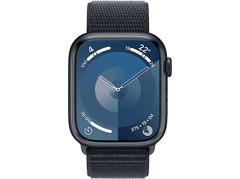 APPLE Watch Series 9 GPS + Cellular MRMX3TU/A  45 mm Grafit Paslanmaz Çelik Kasa ve Grafit Milano Loop_1