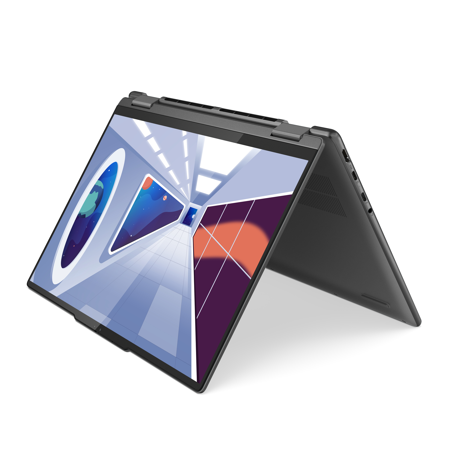 LENOVO Yoga 7, inkl. Pen, 11 RAM, Bit) GB Home Grey SSD, Ryzen™ Convertible, Storm 660M, 512 5 Display, (64 AMD Zoll 14 16 Windows AMD, GB Prozessor, mit Radeon™