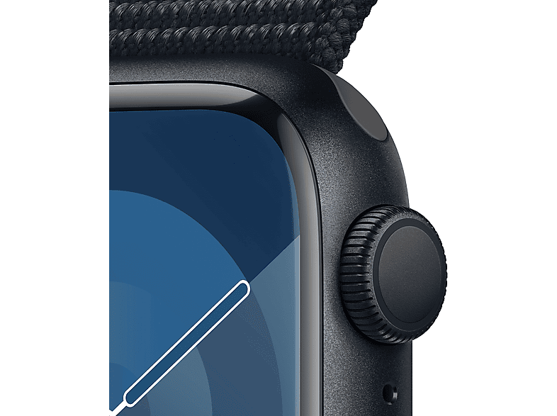 APPLE Watch Series 9 GPS + Cellular MRHU3TU/A  41 mm Gece Yarısı Alüminyum Kasa ve Gece Yarısı Spor Loop_2