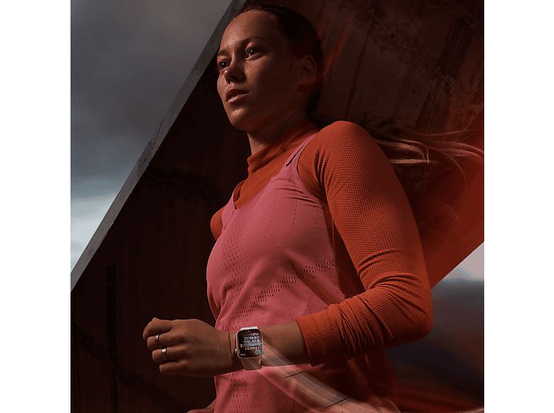 APPLE Watch Series 9 GPS + Cellular MRHV3TU/A  41 mm Gümüş Rengi Alüminyum Kasa ve Fırtına Mavisi Spor Kordon - S/M_4