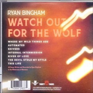 Ryan Bingham - WATCH THE WOLF (CD) - OUT FOR