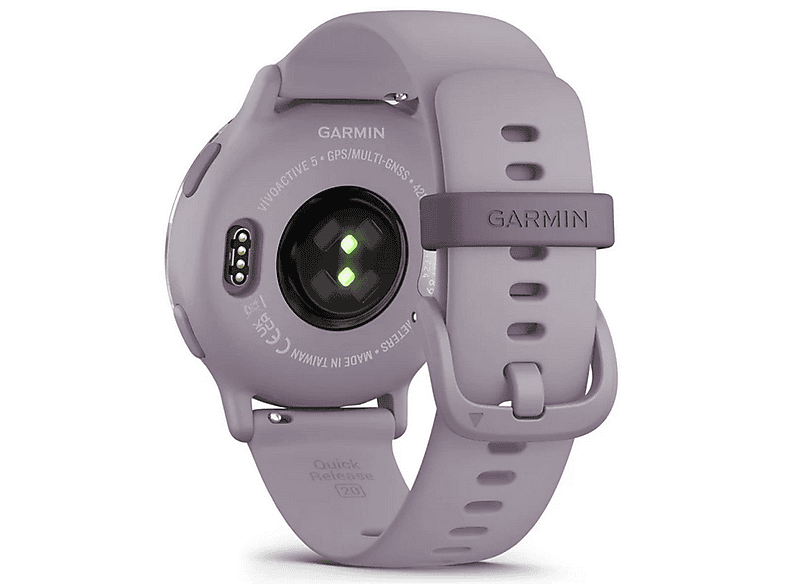 Garmin Vívoactive 5, Smartwatch con GPS, Pantalla AMOLED, Funciones esenciales de salud y forma física y hasta 11 días de autonomía, Lila