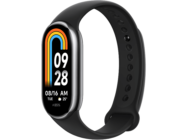 Xiaomi Smart Band 8 Correa Blanca y Negra