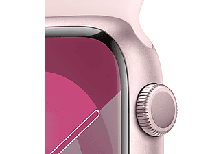 APPLE Watch Series 9 GPS MR9G3TU/A  45 mm Pembe Alüminyum Kasa ve Uçuk Pembe Spor Kordon - S/M_2